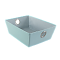 See Jane Work® Decorative Storage Low-Profile Fabric Bin, Medium Size, Blue 1 thumbnail image