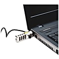 Kensington WordLock Laptop Combination Lock - Portable - 4-letter - Black - Steel - 6 ft - For Notebook 1 thumbnail image