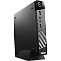 Lenovo ThinkCentre M93p 10AA0020US Desktop Computer - Intel Core i5 (4th Gen) i5-4570T 2.90 GHz - 4 GB DDR3 SDRAM - 500 GB HDD - Windows 7 Professional 64-bit upgradable to Windows 8 Pro - Tiny - Business Black 1 thumbnail image