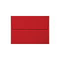 LUX Invitation Envelopes, A6, Gummed Seal, Holiday Red, Pack Of 250