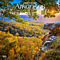 2024 BrownTrout Monthly Square Wall Calendar, 12" x 12", Arkansas Wild & Scenic, January to December