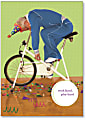 Viabella Fun Birthday Greeting Card With Envelope, Work Hard Play Hard, 5" x 7" 1 thumbnail image