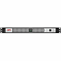 APC Smart-UPS, Line Interactive, 500VA, Lithium-ion, Rackmount 1U, 120V, 4x NEMA 5-15R outlets, Network Card, Short Depth - SCL500RM1UNC 1 thumbnail image