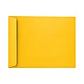 LUX Open-End 9" x 12" Envelopes, Peel & Press Closure, Sunflower Yellow, Pack Of 250