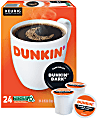 Dunkin' Donuts® Single-Serve Coffee K-Cup®, Dark Roast, Carton Of 24 1 thumbnail image