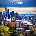 2024 BrownTrout Monthly Square Wall Calendar, 12" x 12", Seattle, January to December