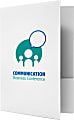 Custom 2-Color Standard-Size Presentation Folders, 9" x 12", Box Of 100 Folders 1 thumbnail image