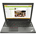 Lenovo ThinkPad T560 20FH001TUS 15.6" Notebook - Intel Core i7 (6th Gen) i7-6600U Dual-core (2 Core) 2.60 GHz - 8 GB DDR3L SDRAM - 256 GB SSD - 1 thumbnail image