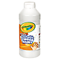 Crayola® Washable Finger Paint, 16 Oz., White