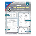 Carson-Dellosa Instant Assessments For Data Tracking Math Resource Book, Grade 4