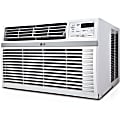 LG 8000 BTU Window Air Conditioner - Cooler - 2344.57 W Cooling Capacity - 340 Sq. ft. Coverage - Dehumidifier - Remote Control - Energy Star - White