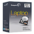 Seagate® 2.5" 500GB Internal Hard Drive Kit For Laptops, 8MB Cache, SATA 3.0