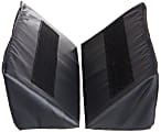 Medline HEELMEDIX Wedge Stabilizer Pair, Black 1 thumbnail image
