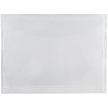 JAM Paper® Plastic Envelopes, Letter-Size, 8 7/8" x 12", Clear, Pack Of 12 1 thumbnail image