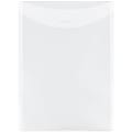 JAM Paper® Plastic Envelopes, Letter-Size, 9 7/8" x 11 3/4", Clear, Pack Of 12 1 thumbnail image