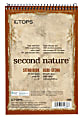 TOPS™ Second Nature® Steno Books, 6" x 9", Gregg Ruled, 160 Pages (80 Sheets), 100% Recycled, White 1 thumbnail image