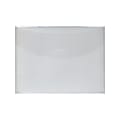 JAM Paper® Plastic Envelopes, 5 1/2" x 7 3/8", Clear, Pack Of 12 1 thumbnail image