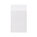JAM Paper® Self-Adhesive Cello Sleeve Envelopes, 3 13/16" x 5 3/16", Clear, Pack Of 100