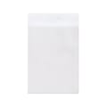JAM Paper® Self-Adhesive Cello Sleeve Envelopes, 5 7/16" x 7 3/8", Clear, Pack Of 100