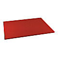 Winco Polyethylene Cutting Board, 1/2"H x 18"W x 24"D, Red 1 thumbnail image