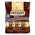 Snyder's® 100 Calorie Pack Pretzel Variety Pack, 0.9 Oz, Pack Of 22 1 thumbnail image