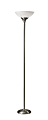Adesso® Glenn 300W Torchiere, 71"H, Brushed Steel Base 1 thumbnail image