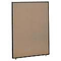Bush ProPanel™ System Privacy Panel, 66 7/8"H x 48"W x 1 3/4"D, Taupe/Tan, Standard Delivery Service