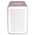 Frigidaire® 0.35 Cu. Ft. 15-Can Mini Portable Personal Refrigerator With Lighted Mirror Door, Pink 1 thumbnail image