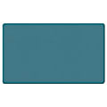 Ghent Fabric Bulletin Board With Wrapped Edges, 36" x 46-1/2", Teal