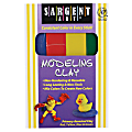 Sargent Art Non-Hardening Modeling Clay, 1 Lb, Assorted Primary Colors