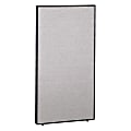 Bush Business Furniture ProPanels, 66 7/8"H x 36"W x 1 3/4"D, Light Gray/Slate, Standard Delivery 1 thumbnail image
