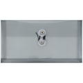 JAM Paper® Booklet Plastic Envelopes, #10, Button & String Closure, Smoke Gray, Pack Of 12 1 thumbnail image