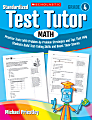 Scholastic Standardized Test Tutor, Math, Grade 4