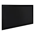 DesignOvations Bosc Magnetic Framed Chalkboard, 43-1/2” x 27-1/2”, Black, Black Plastic Frame 1 thumbnail image
