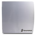 Saunders Aluminum Tuff 3-Ring Binder, 2" Round Rings, Silver 1 thumbnail image