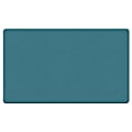 Ghent Fabric Bulletin Board With Wrapped Edges, 18" x 24", Teal