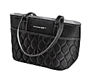 Rachael Ray Carrie Lunch Tote, 8 1/2"H x 13 1/2"W x 5 1/2"D, Black