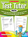 Scholastic Standardized Test Tutor, Math, Grade 6