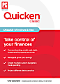 Quicken® Classic Deluxe, 1-Year Subscription, Windows®/Mac, Product Key 1 thumbnail image