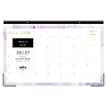 DESK PAD PLANNING CALENDAR AG SMOKE PURPLE - 17X11 AY26-27 MONTHLY  1 thumbnail image