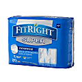 FitRight Super Protective Underwear, Medium, 28 - 40", White, Pack Of 20 1 thumbnail image