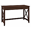 Bush Furniture Key West Writing Desk, 48"W, Bing Cherry, Standard Delivery 1 thumbnail image