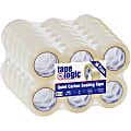 Tape Logic® Quiet Carton Sealing Tape, 2.0 Mil, 2" x 110 yds., Clear, Case of 36