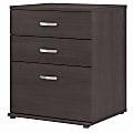 Bush® Business Furniture Universal Floor Storage Cabinet With Drawers, Storm Gray, Standard Delivery 1 thumbnail image
