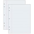 Pacon® Composition Paper, 3/8" Ruled, 8" x 10-1/2", White, 500 Sheets Per Pack, Set Of 2 Packs