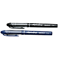 SKILCRAFT® Alphagrip Ballpoint Pens, Fine Point, Black Barrel, Black Ink, Pack Of 12