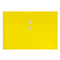 JAM Paper® Booklet Plastic Envelopes, Letter-Size, 9 3/4" x 13", Button & String Closure, Yellow, Pack Of 12 1 thumbnail image