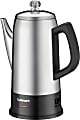 Cuisinart™ Coffee Drip 12-Cup Percolator, Silver