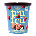 Tru Fru Nature's Strawberries Frozen Fresh In White And Milk Chocolate, Carton Of 8 Tubs