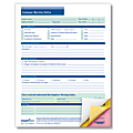 ComplyRight Carbonless Employee Warning Notice Forms, 3-Part, 8 1/2" x 11", White, Pack Of 50